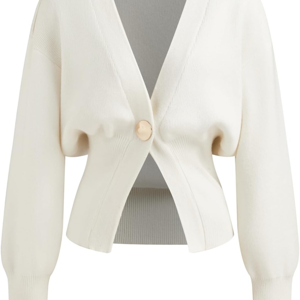 Cider Cream Button-Up Cardigan